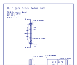 600 mm Plastic Block Scale